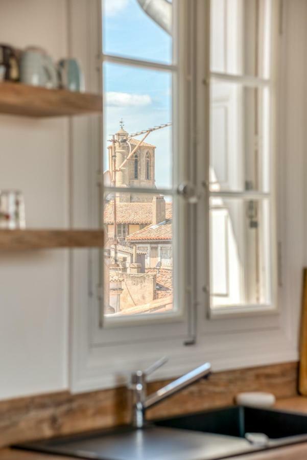 Les Cles De Laure - Wine Loft, Terrasse Et Vue Extraordinaire Sur La Cite Medievale 카르카손 외부 사진