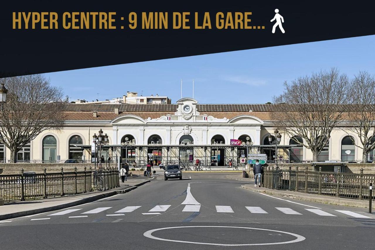 Les Cles De Laure - Wine Loft, Terrasse Et Vue Extraordinaire Sur La Cite Medievale 카르카손 외부 사진